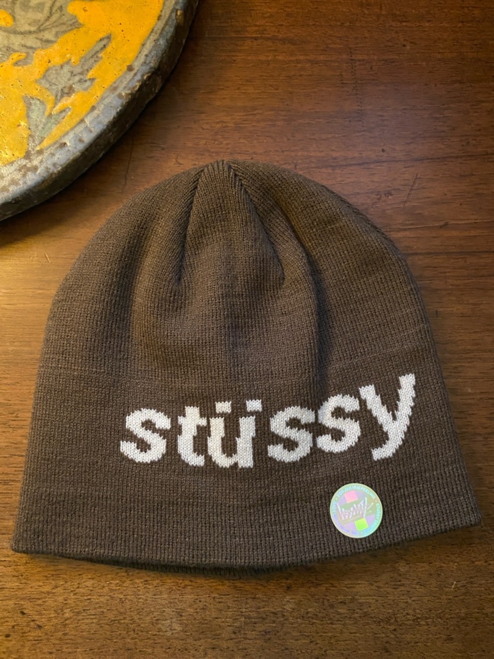 🆕 Stussy Beanie Stüssy Skullcap Helvetica Jacquard Unisex